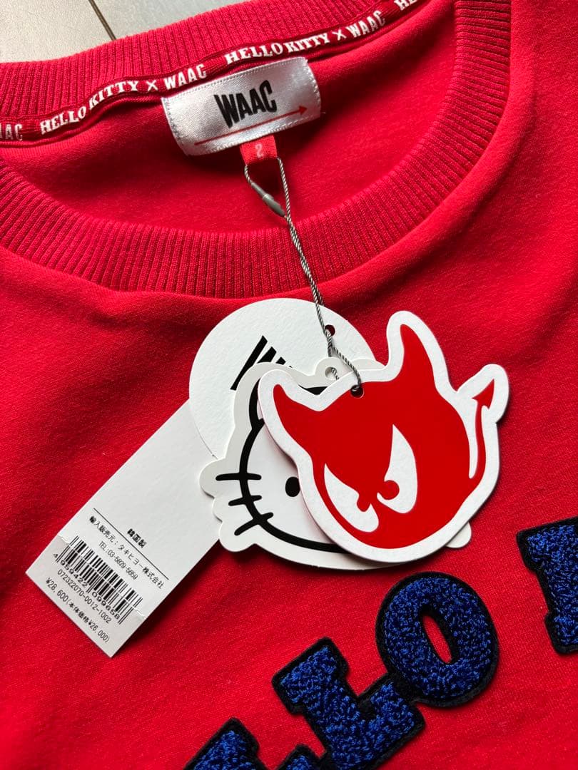 ワック　WAAC メンズウェア　ハローキティコラボ商品