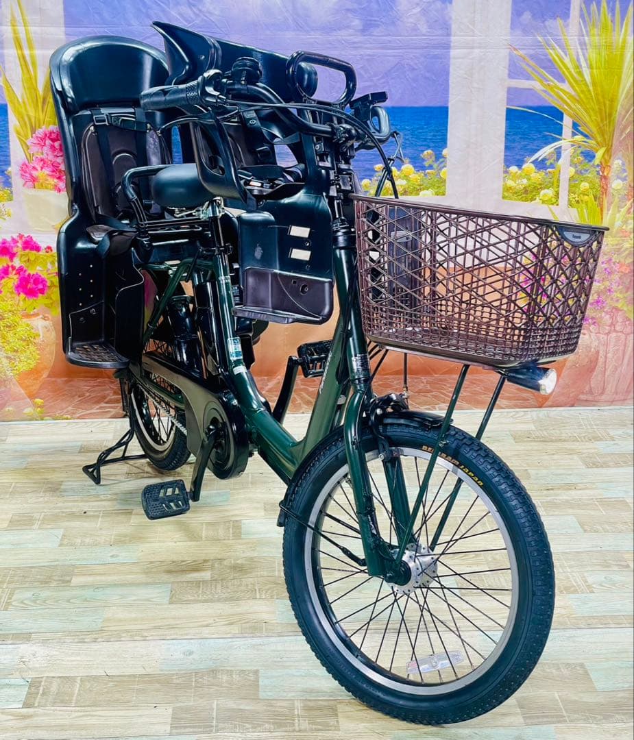 ⭐️新品バッテリー⭐️ギュットアニーズ！パナソニック子供乗せ電動自転車Y3090