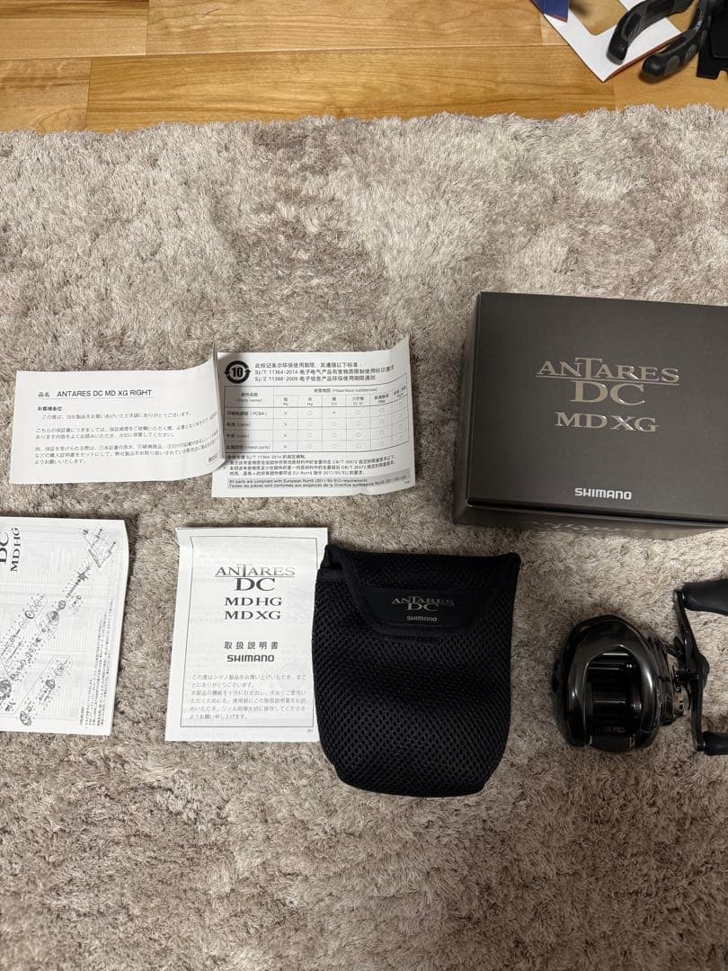 abu8080　23アンタレスDC MD XG 右ハンドル　美品