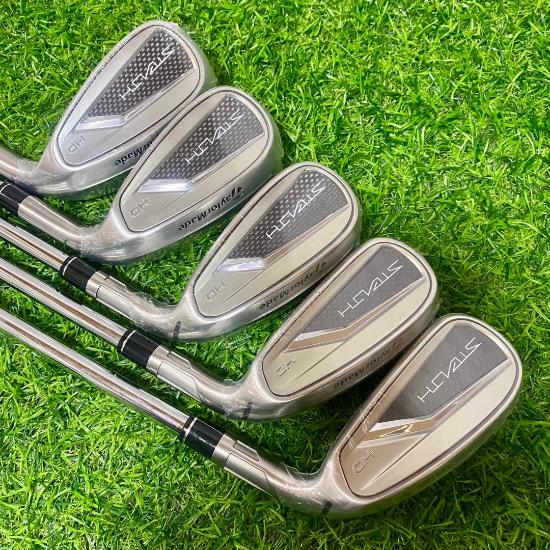 テーラーメイド ステルス HD アイアンセット 5本 右 S ゴルフクラブ 新品