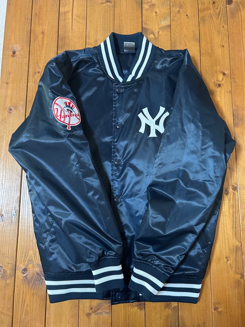 早い者勝ち‼️新品　ヤンキース　スタジアムジャンパー　ネイビー　メンズM