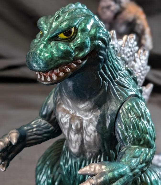 ゴジラ（Ｍ１号）＆ゴリラ１号（APES JAPAN）ソフビフィギュア２体セット