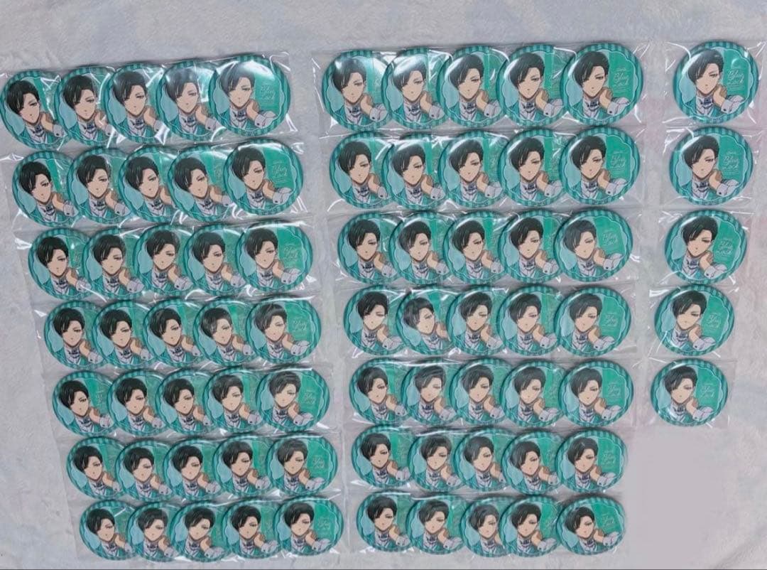 ブルーロック 糸師凛 balloonbouquet バルーン 缶バッジ 75点