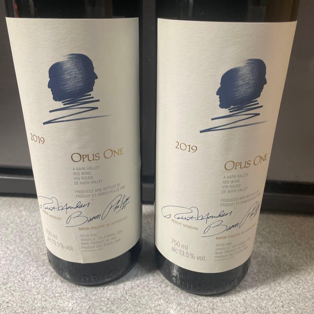 2本 750ml Opus One オーパスワン 2019 750ml(20)