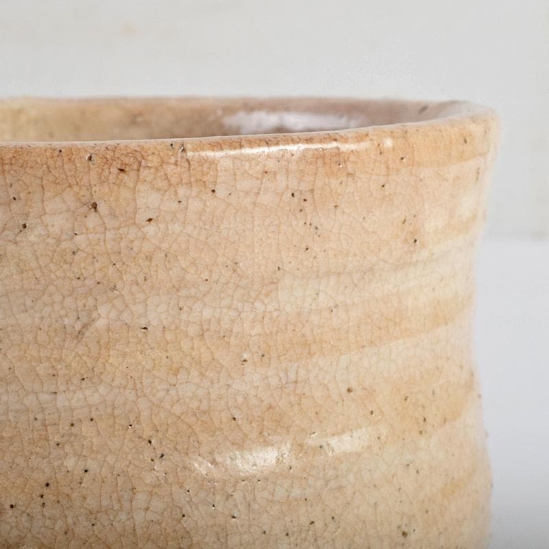 加藤唐九郎（一ム斎）作　古志戸窯　志野茶碗　銘白妙　清水公照極め箱　MR9413