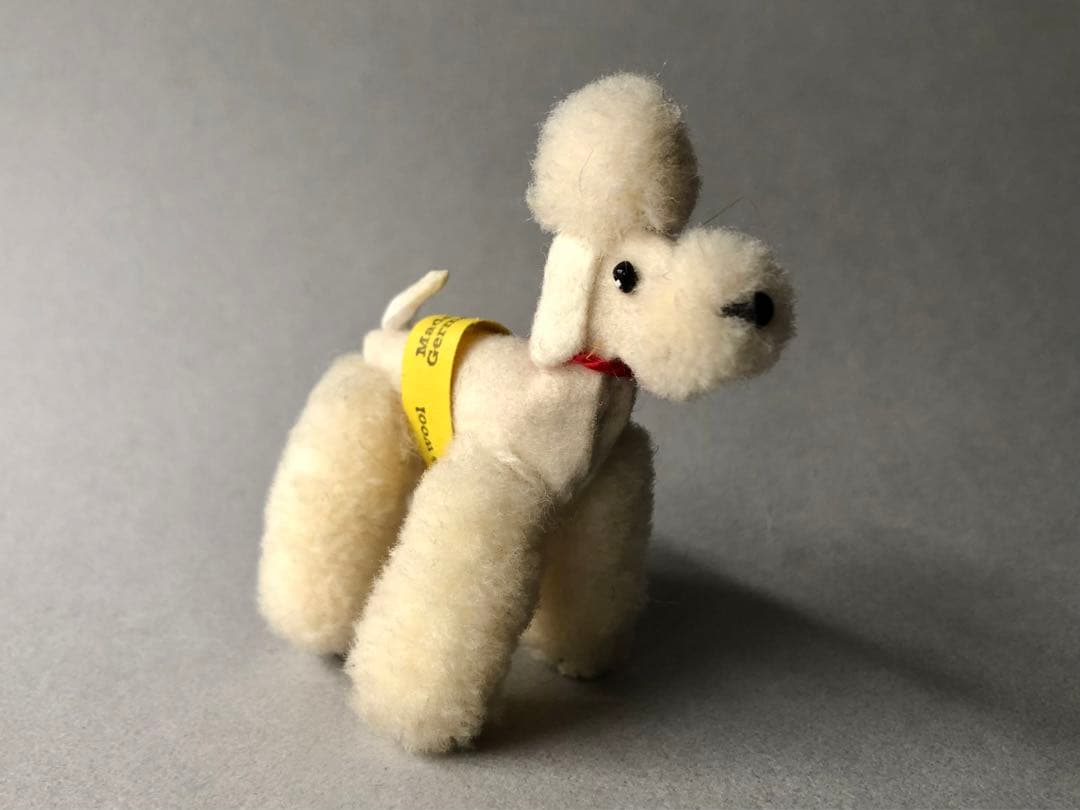 Steiff ポンポンプードル　ホワイト