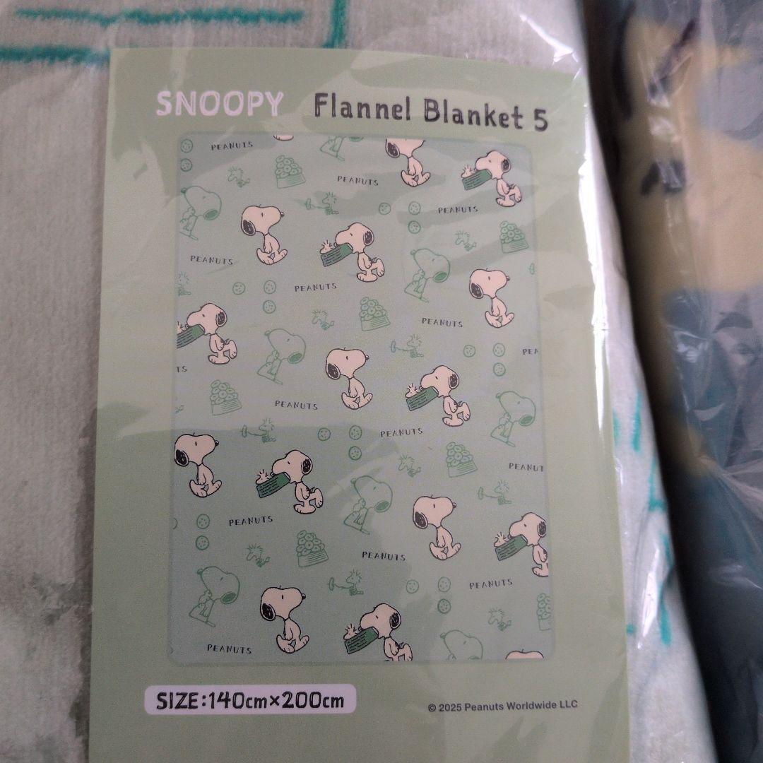 もち！焼き菓子・スヌーピー毛布4点セット