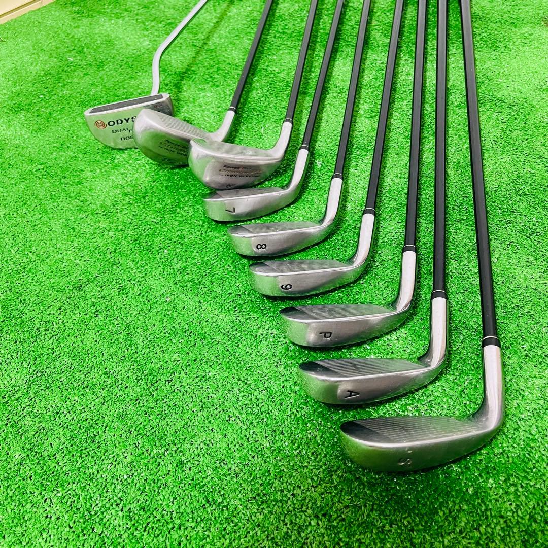 【☆大人気☆】ゼクシオ☆パワービルト☆メンズ☆ゴルフクラブセット☆11本☆初心者