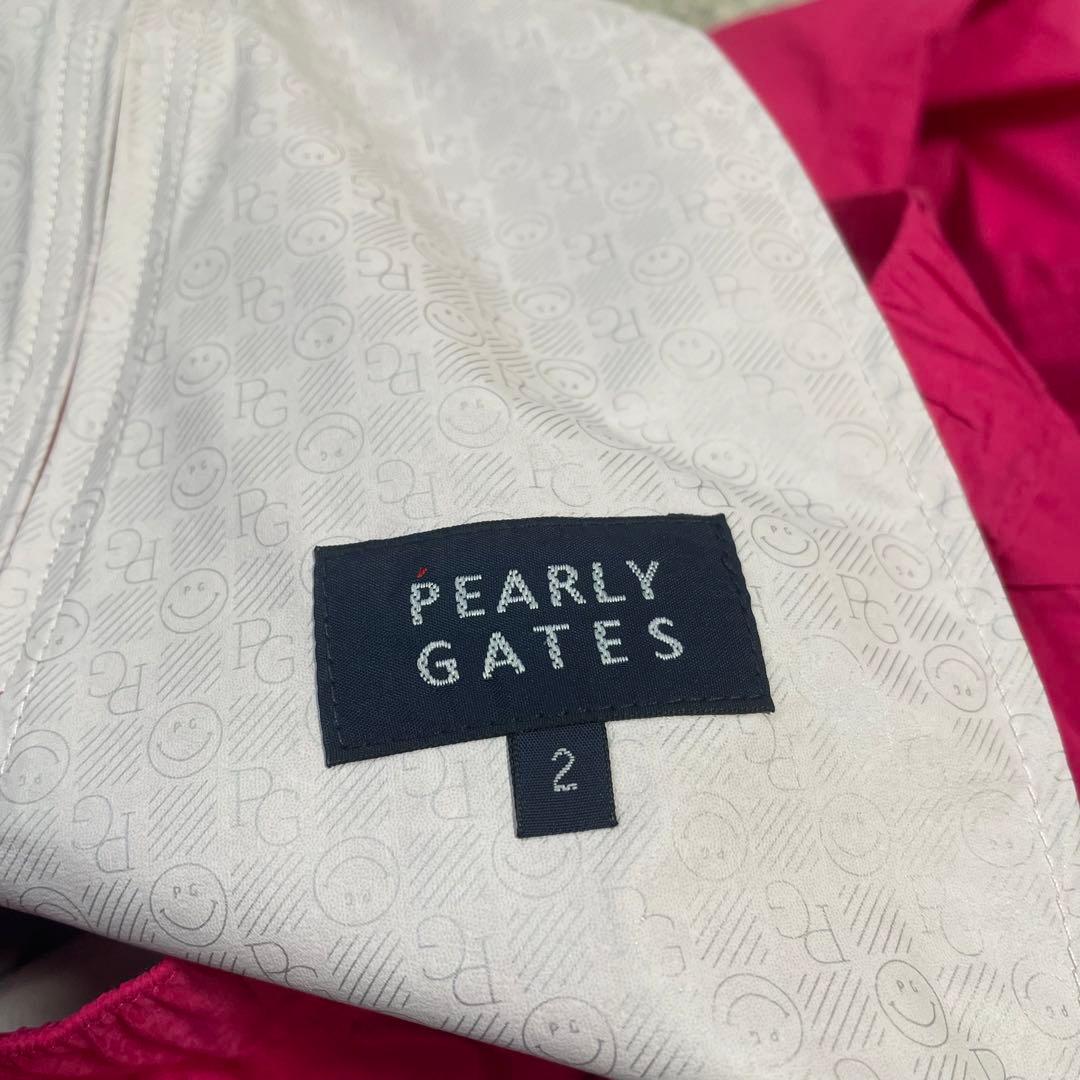 新品タグ付　パーリーゲイツ AQUAX 撥水 防水 ビッグロゴ レインパンツ　2