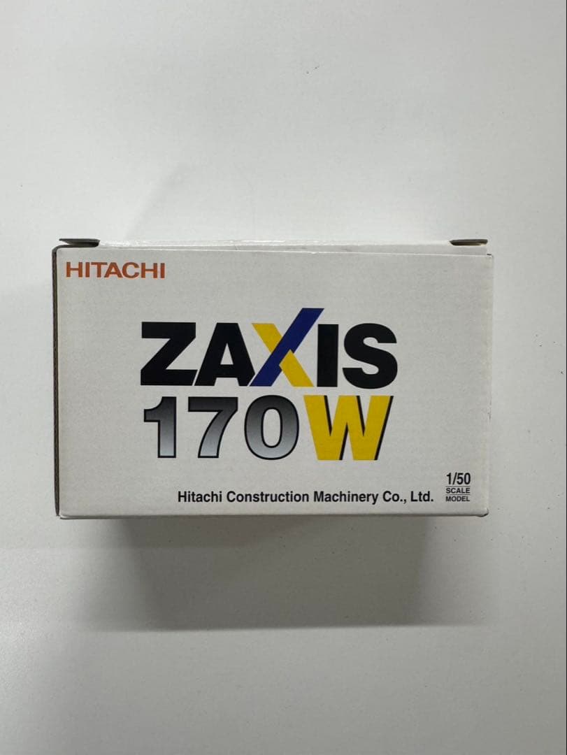 日立建機 ZAXIS170W ホイール式バックホー 1/50