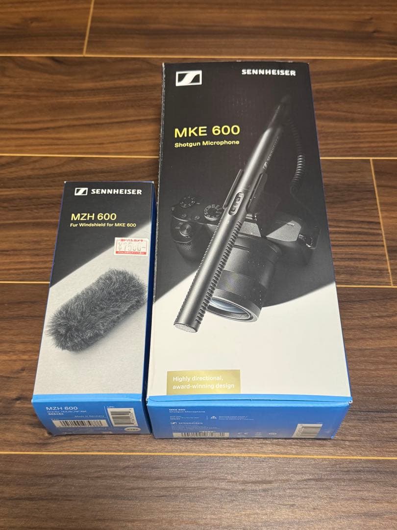 【美品】Sennheiser MKE 600 + MZH 600 セット