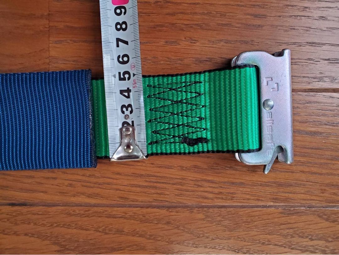 ラッシングベルト ラチェットバックル式新品未使用2本セット