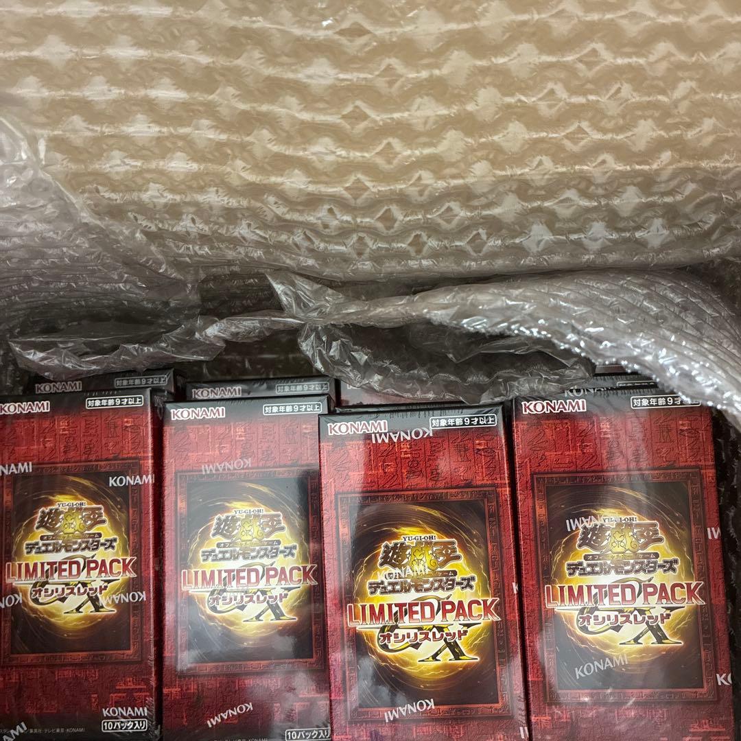 遊戯王 OCG LIMITED PACK オシリスレッド　10ボックスセット