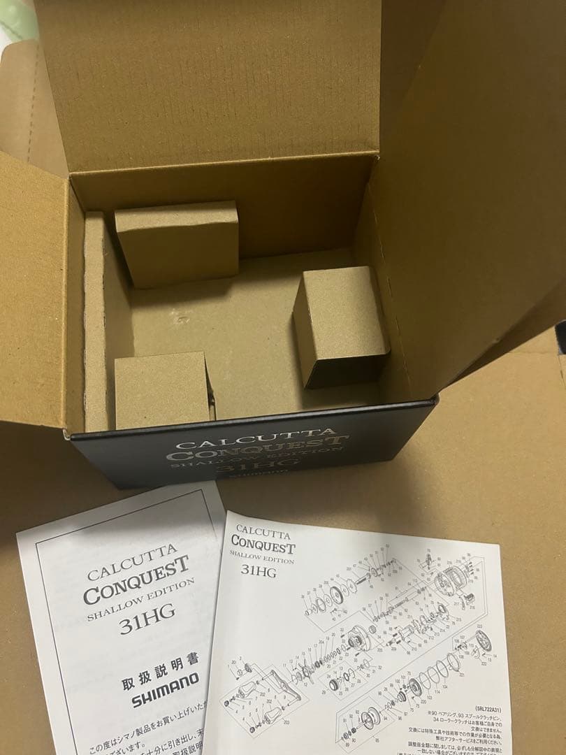 シマノ 24カルカッタ コンクエスト シャローエディション 31HG 超美品