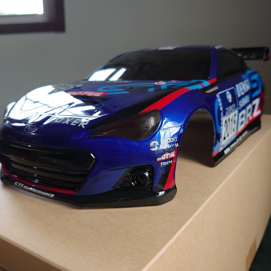 タミヤ1/10RCスバルBRZ スペアボディセット オリジナルペイント2台セット