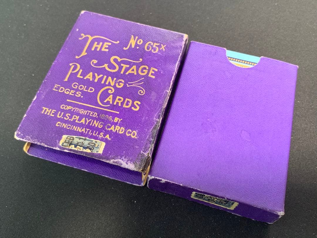 激レア ビンテージ トランプ ゴールドエッジ