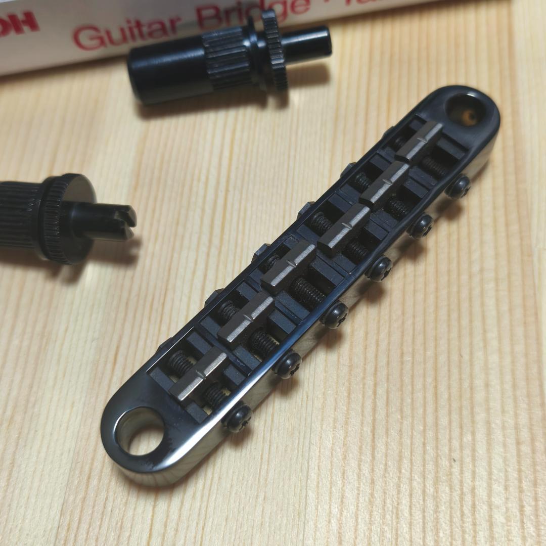 美品 GOTOH ロックペグ チタン サドル ブリッジ テールピース セット