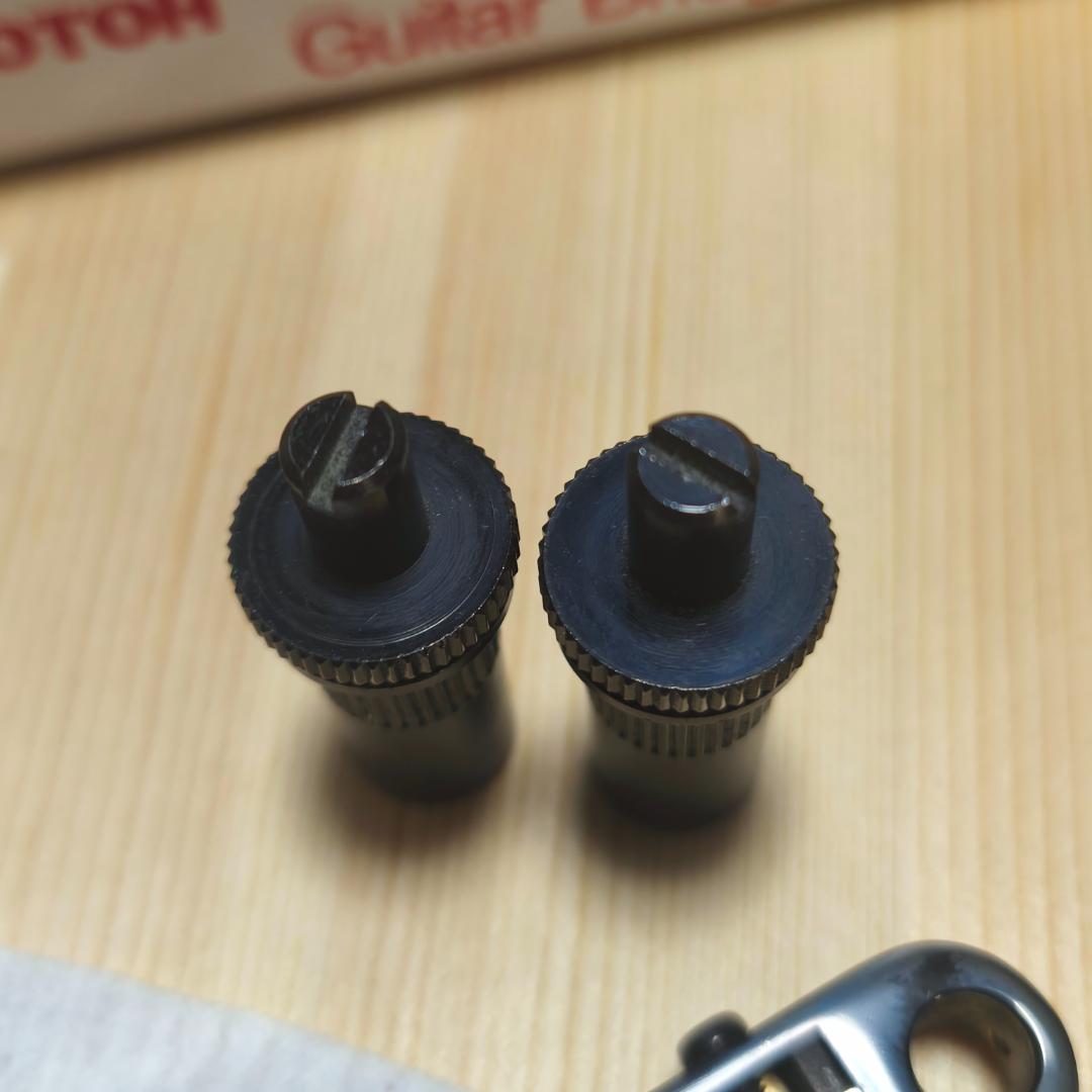 美品 GOTOH ロックペグ チタン サドル ブリッジ テールピース セット