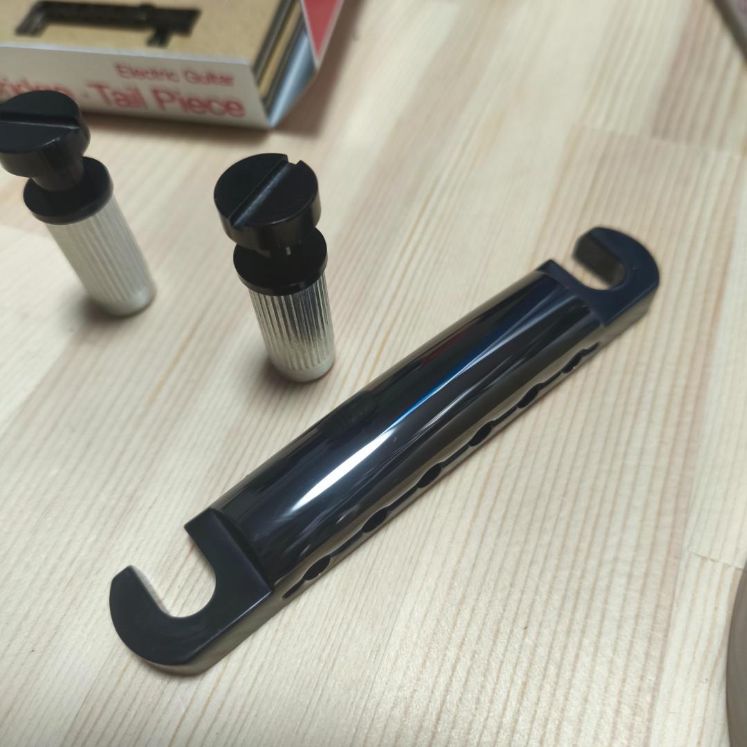 美品 GOTOH ロックペグ チタン サドル ブリッジ テールピース セット