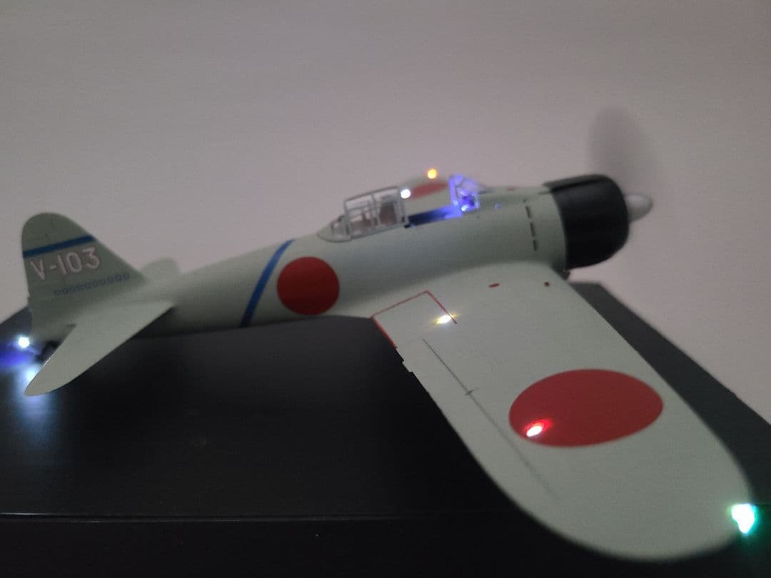 マギウス 零式艦上戦闘機21型 坂井三郎乗機 リアルモーターライズ完成品