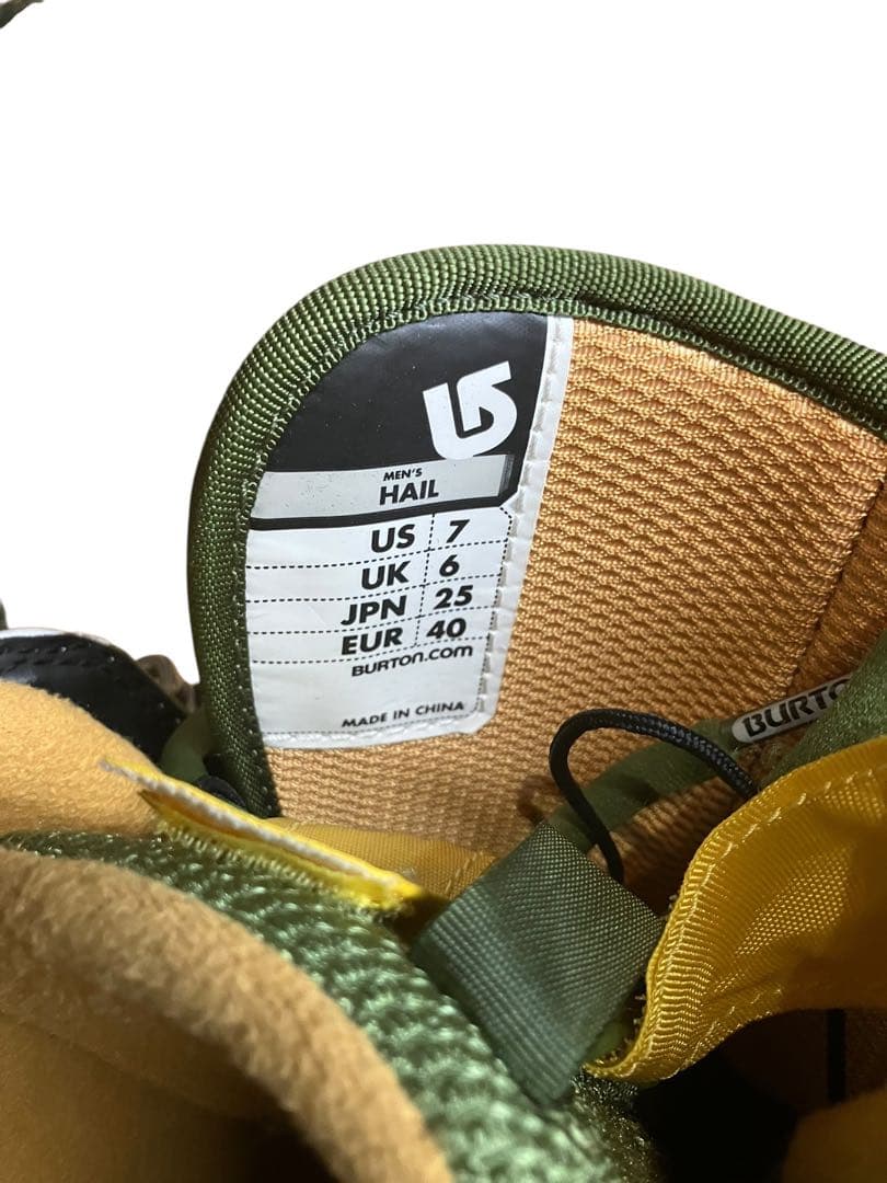 Burton（バートン） スノーボードブーツHail（ヘイル）25cm 保証付き