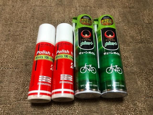 ポリッシュ100 自転車 オートバイ ワックス エバーズ プラス オイル