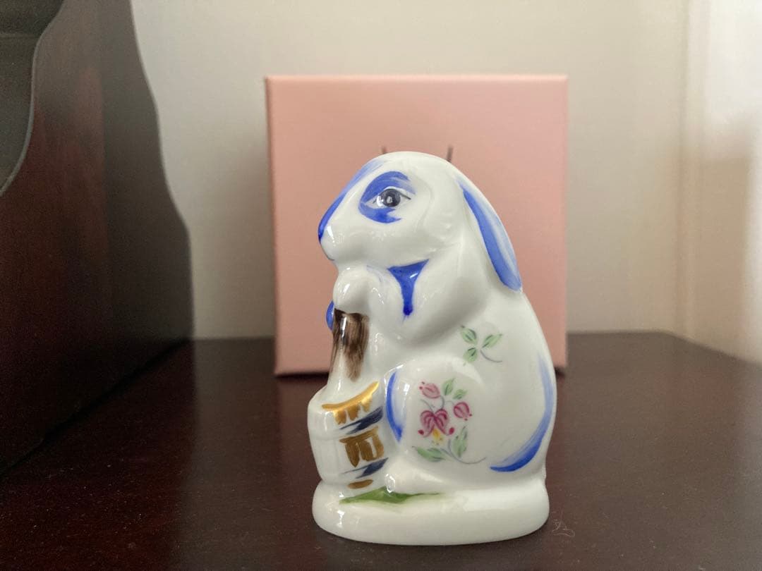 マイセン　干支シリーズ　ウサギ　オス