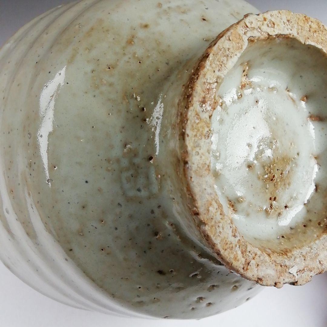 Ｔ９０４　茶碗　『尾林焼』『水野英男 作』　共箱　抹茶碗　茶道具