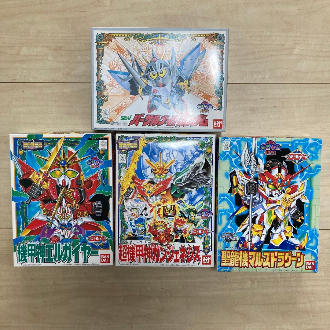 SDガンダムBB戦士SDV 72、117、121、140 セット