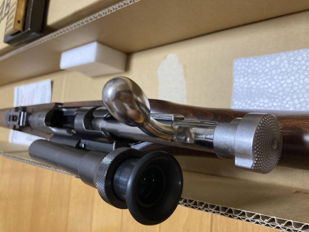 美品！　タナカ　モデルガン　九七式狙撃銃　グレースティールフィニッシュスリング付