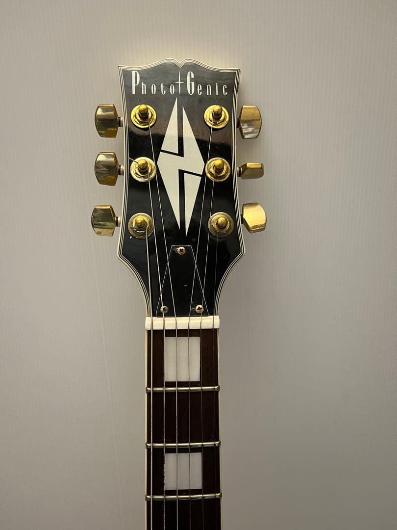 7 訳あり　フォトジェニック　レスポールカスタム　ホワイト