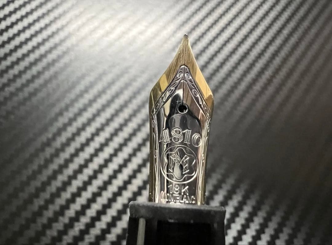 美品 モンブラン マイスターシュテュック 1464 ソリテール 万年筆 M 中字