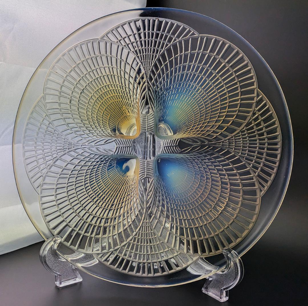 ラッシーさん専用ガラス界の至宝★ルネ・ラリック オパルセント大型コキーユ 25㎝