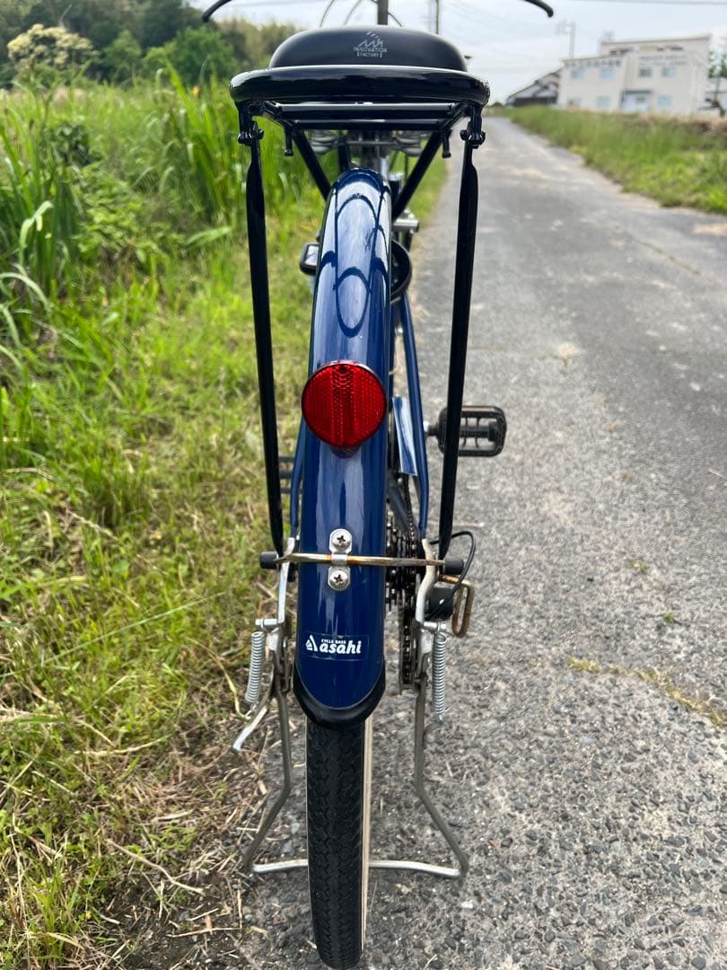 発送不可名古屋市内お届け無料27インチシティサイクル6段変速ママチャリ自転車