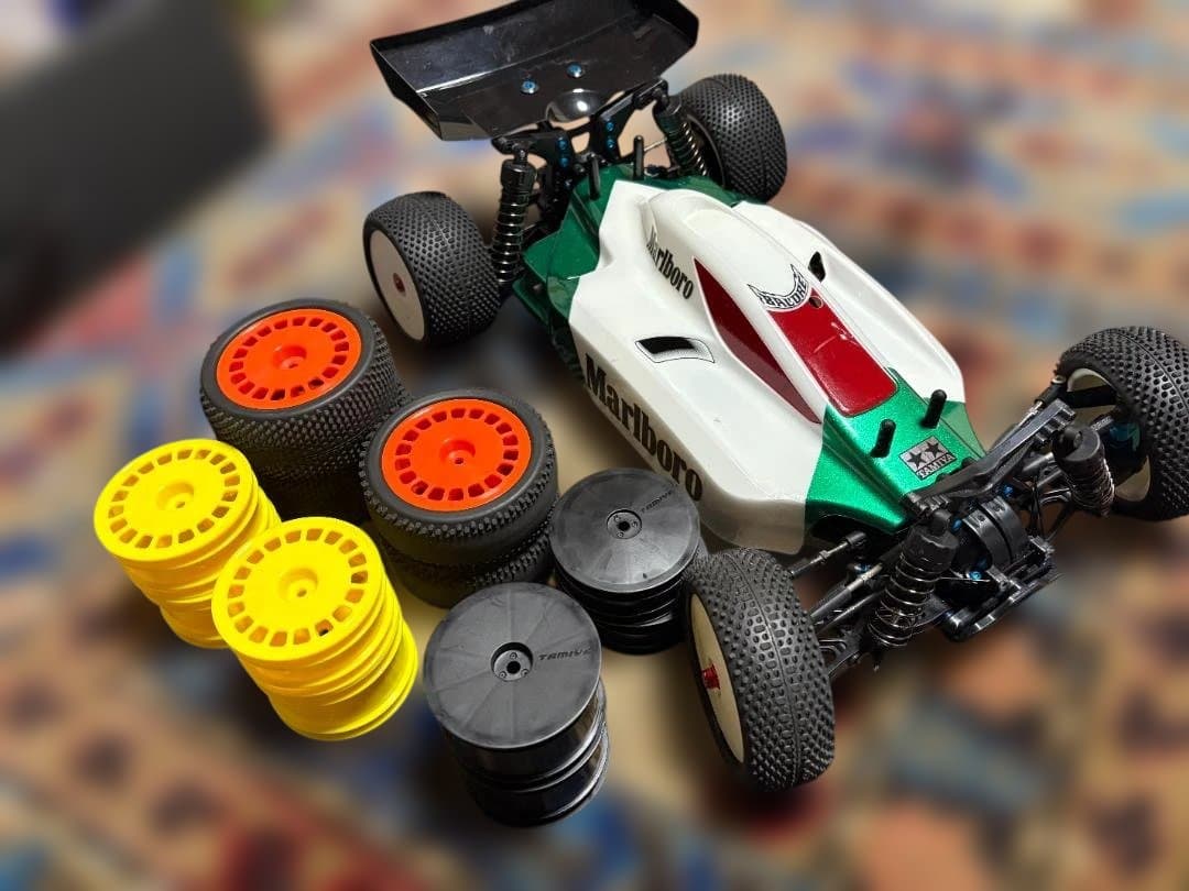 タミヤ 1/10RC DB01 SR カスタムシャーシ バルドルボディ付き