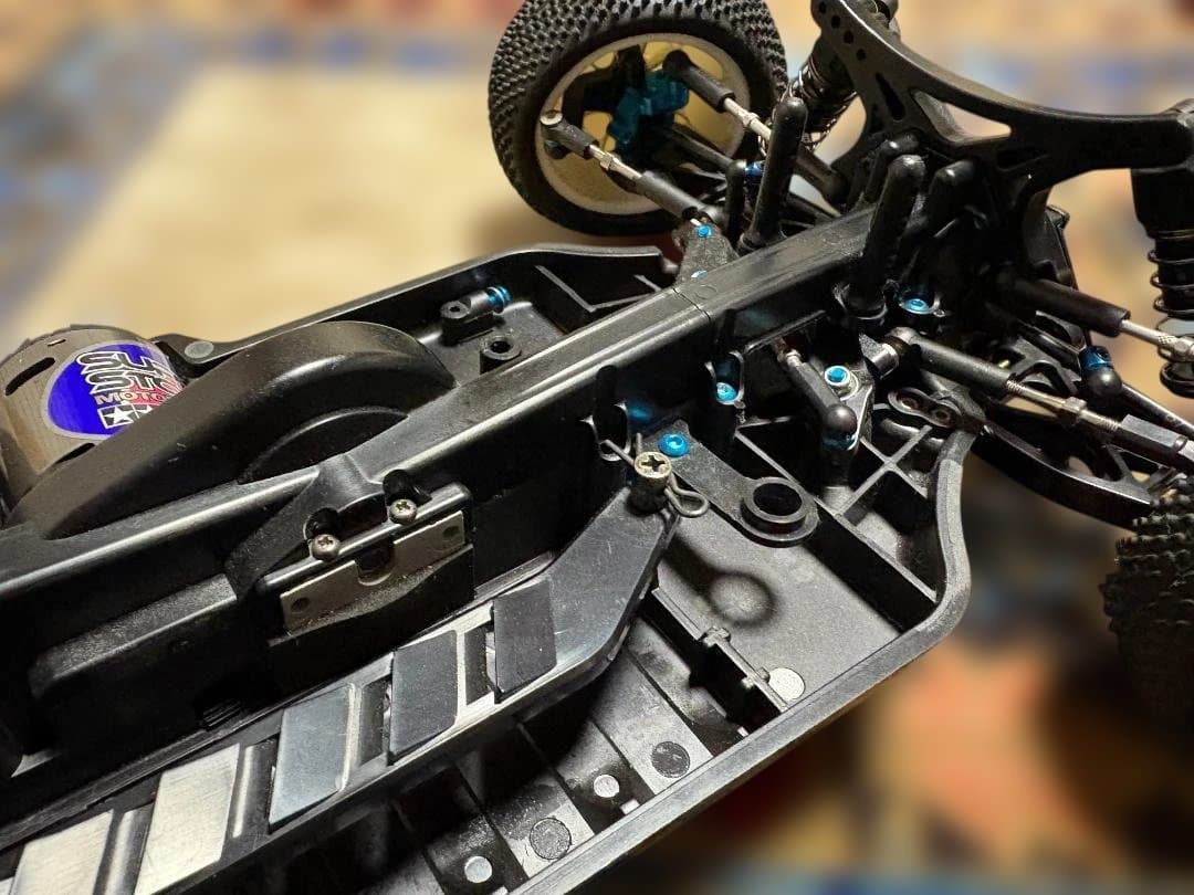 タミヤ 1/10RC DB01 SR カスタムシャーシ バルドルボディ付き