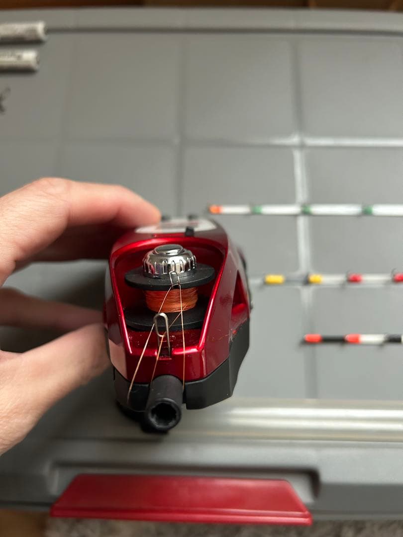 ワカサギ電動リール　【PROX ALPHA EC】 ＆穂先