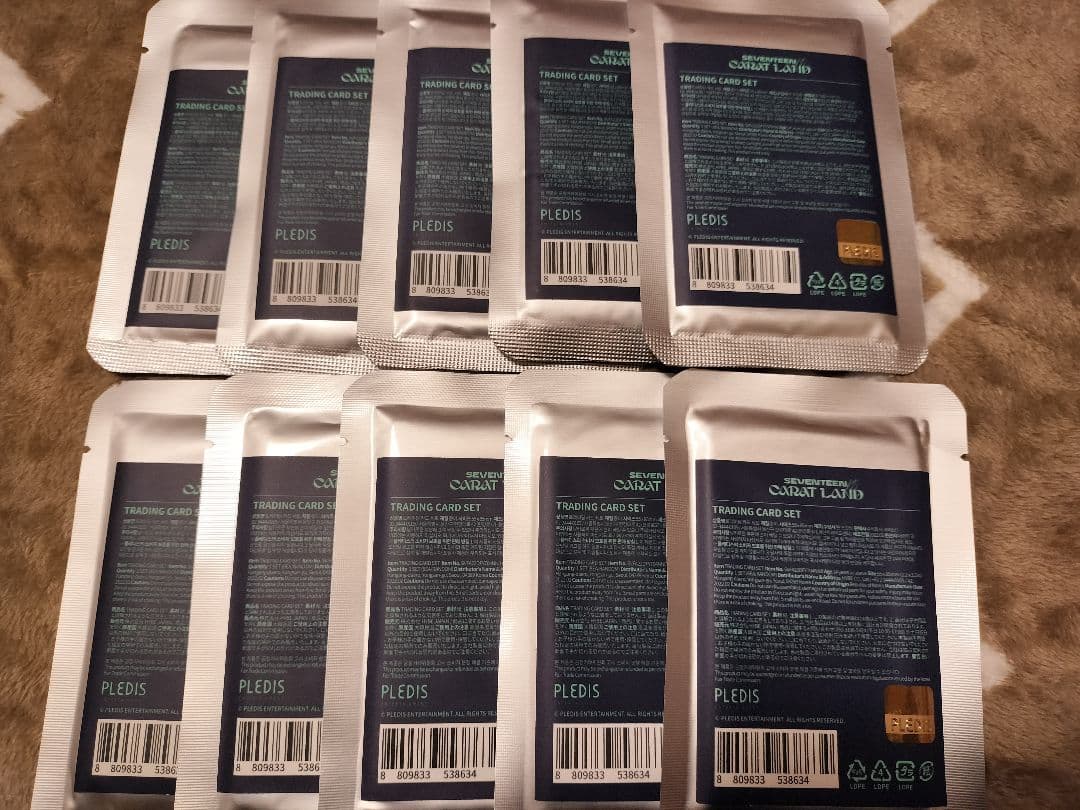 SEVENTEEN トレカ 未開封10パック セブチ ケレン 2022