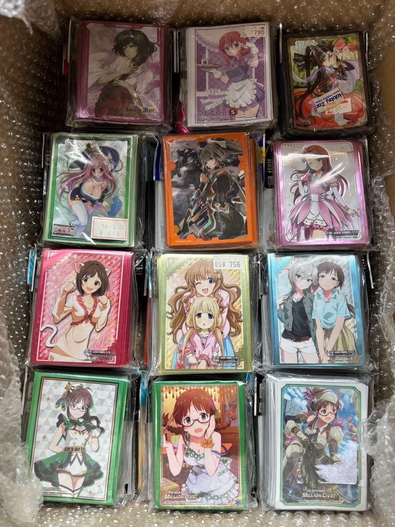 キャラクター スリーブ 大量 まとめ売り 108個 未開封