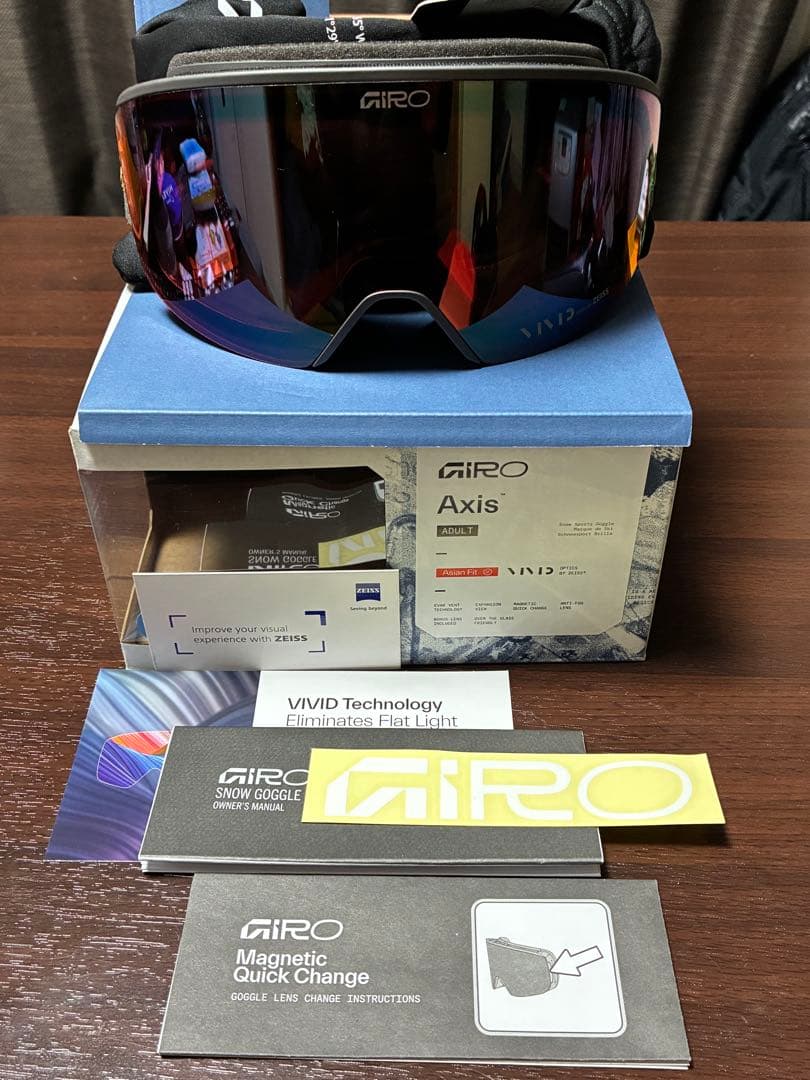 新品 GIRO Axis AF 25-26 現行モデル ゴーグル