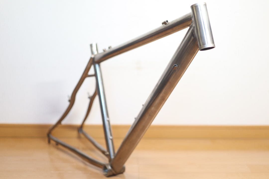 チタン OLD MTB フレーム 26インチ ブルーラグ サーリー
