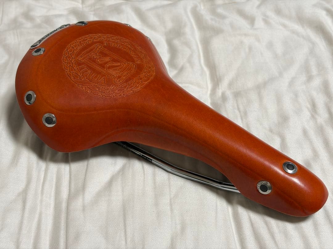 SELLA ITALIA MITICA セライタリア レザーサドル ブラウン