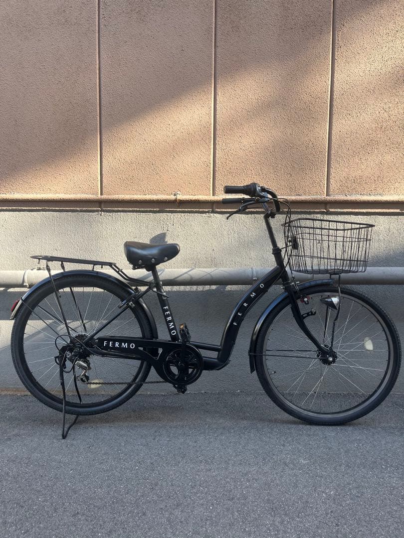 ママチャリ　黒