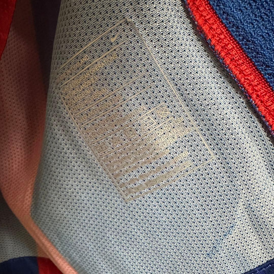 リオネル・メッシ　ユニフォーム　FCバルセロナ　選手支給　Lサイズ　NIKE