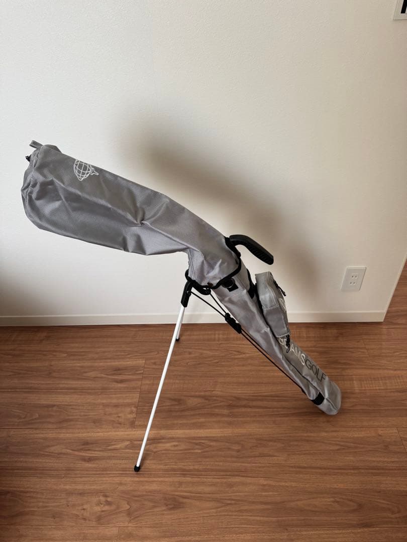 BEAMSGOLF スタンド式ゴルフバッグ グレー