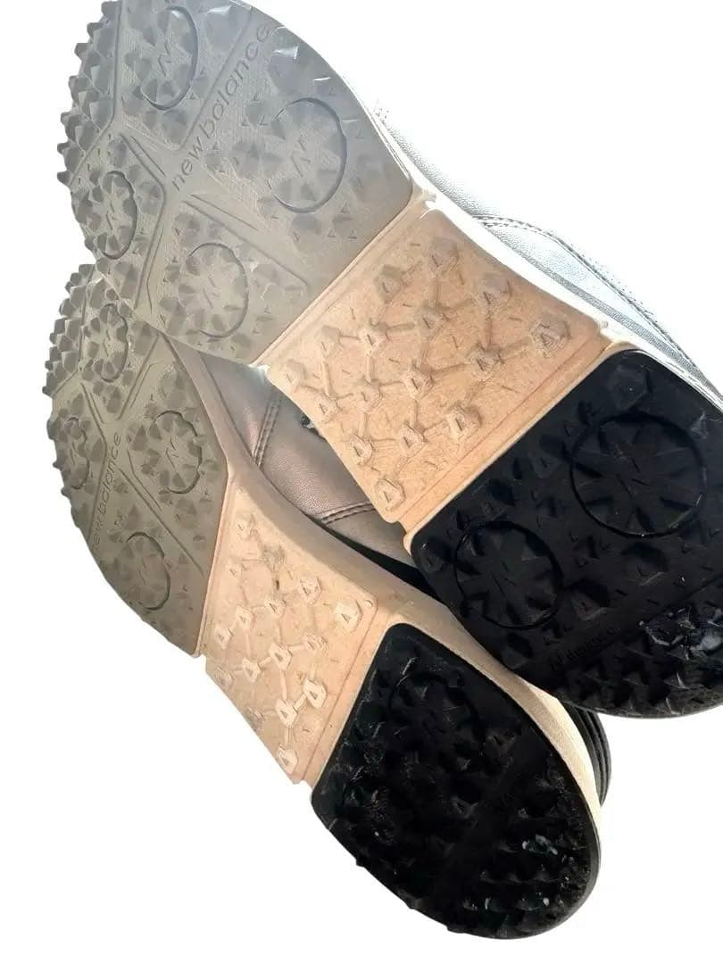 ニューバランス WGBS574L ゴルフシューズ ボアレオパード 25.5cm