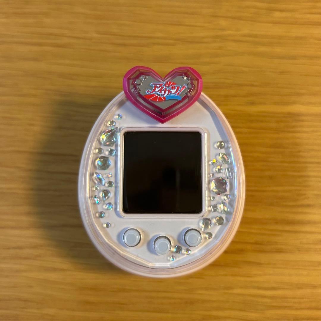 Tamagotchi P's たまごっちピース ピンク アイカツデコピアス付