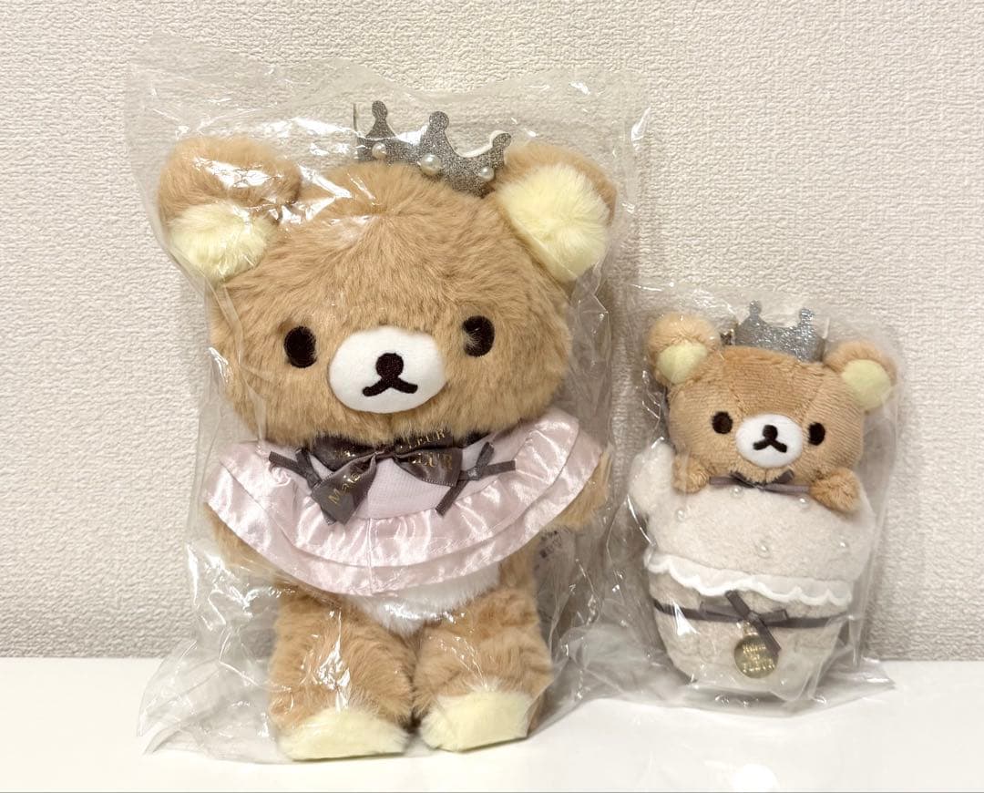 【新品タグ付き】リラックマ　メゾンドフルール　ぬいぐるみ＆バッグチャーム