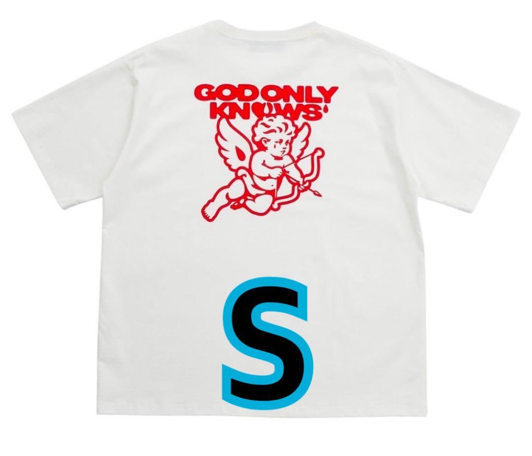 GOD ONLY KNOWS ANGEL Tシャツ　ホワイト　Sサイズ　岩田剛典