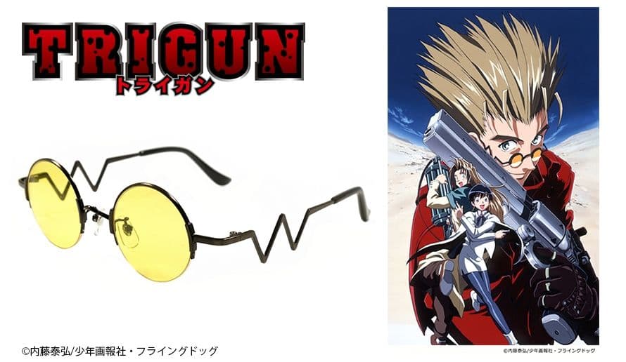 TRIGUN トライガン ヴァッシュ サングラス メガネケース・メガネ拭き